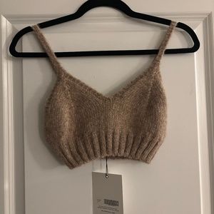 {billie the label} wool bralette top